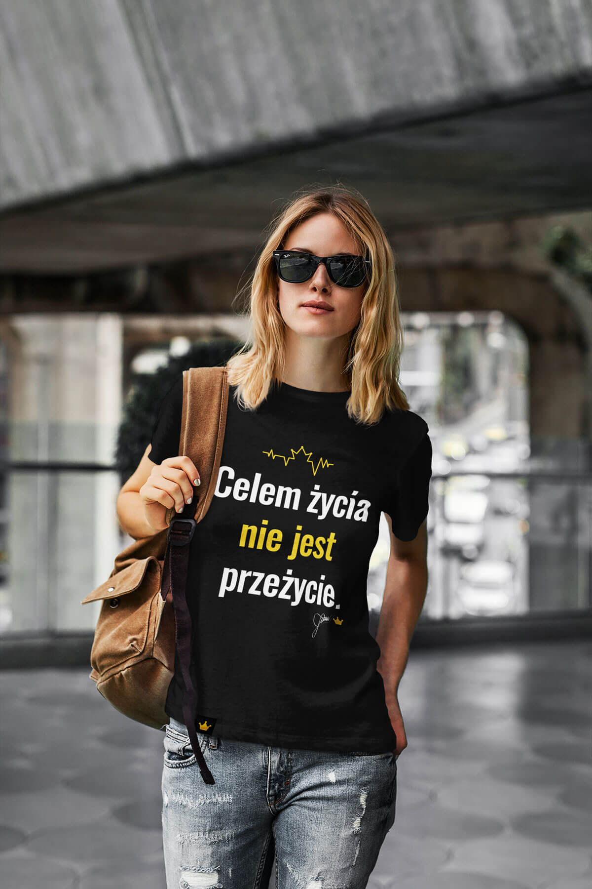 Koszulka - "Celem życia nie jest przeżycie" 3
