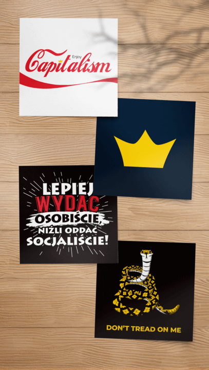 Zestaw 4 magnesów