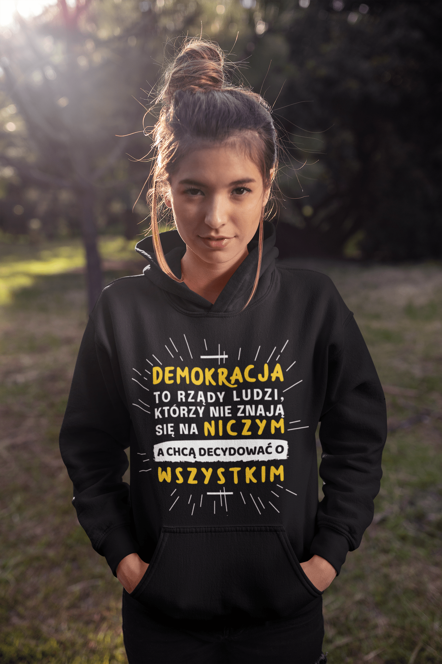 Bluza z kapturem - „Chcą decydować o wszystkim” 3
