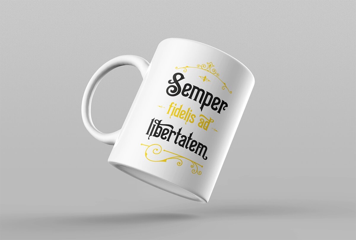 Kubek Semper fidelis ad libertatem