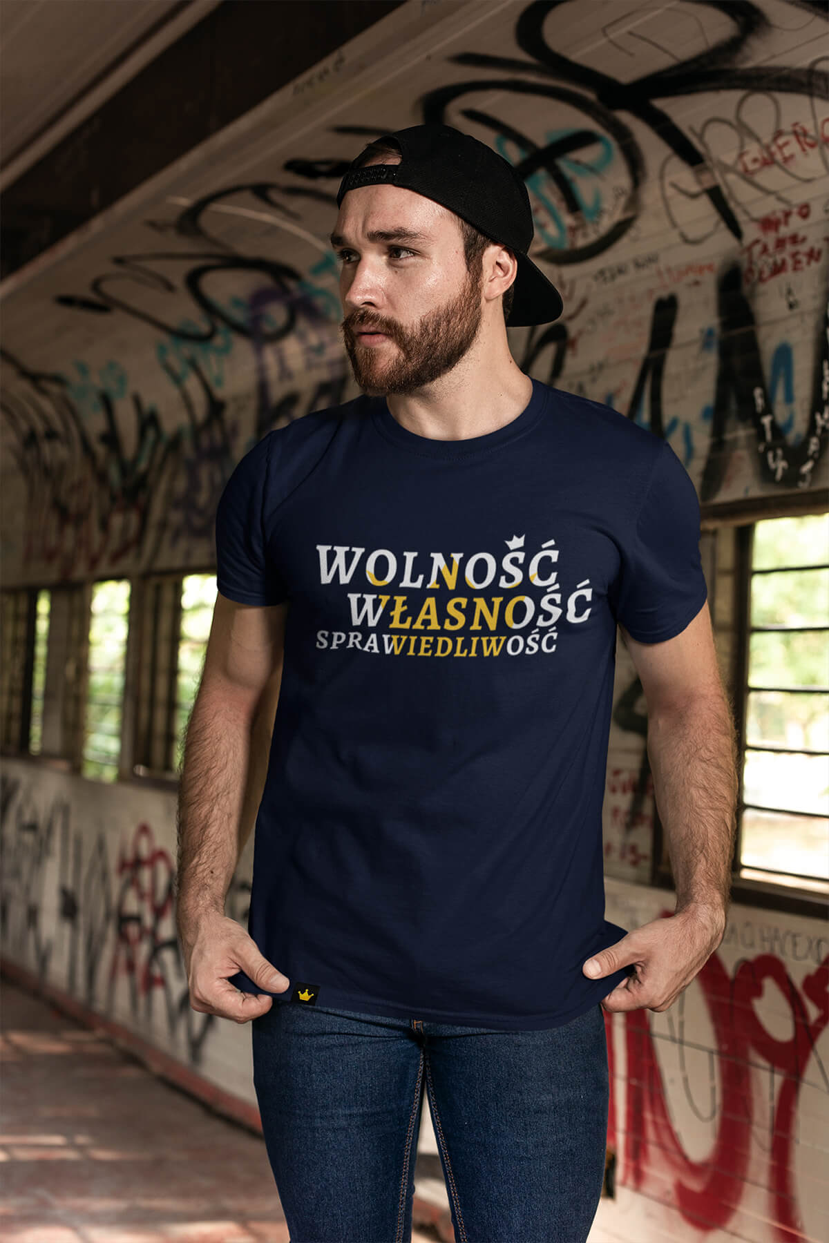 Koszulka - Wolność - Własność - Sprawiedliwość