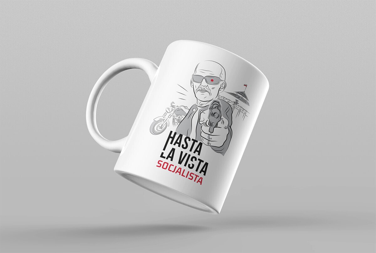 Kubek Hasta la vista socjalista