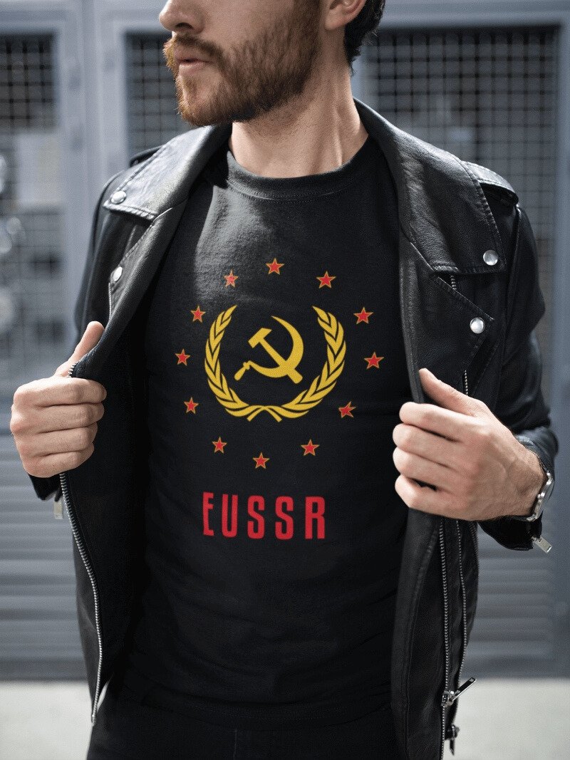 Koszulka EUSSR czarna